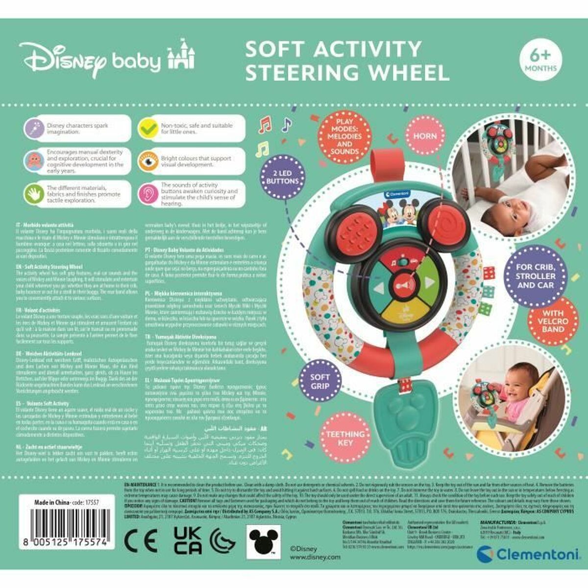 Interaktives Spielzeug für Babys Clementoni