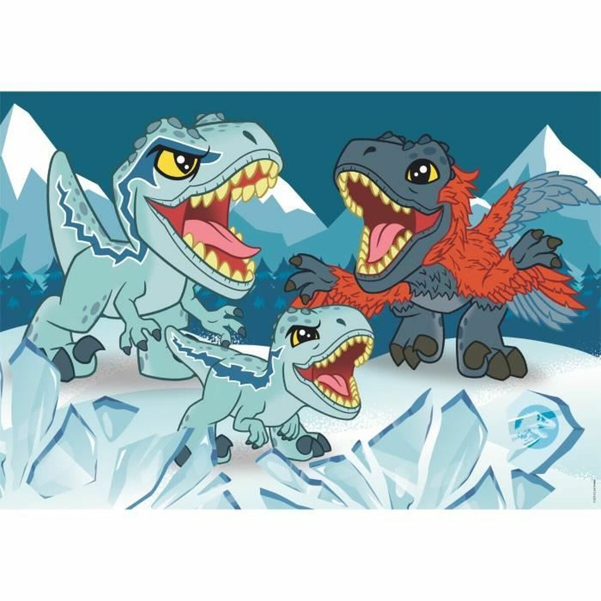 Puzzle Clementoni Jurassic World (2 Stück)