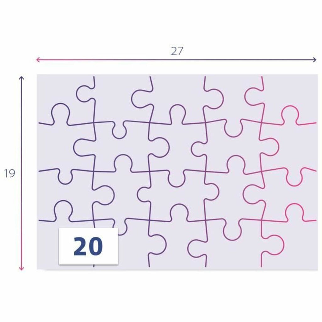 Puzzle Clementoni Jurassic World (2 Stück)