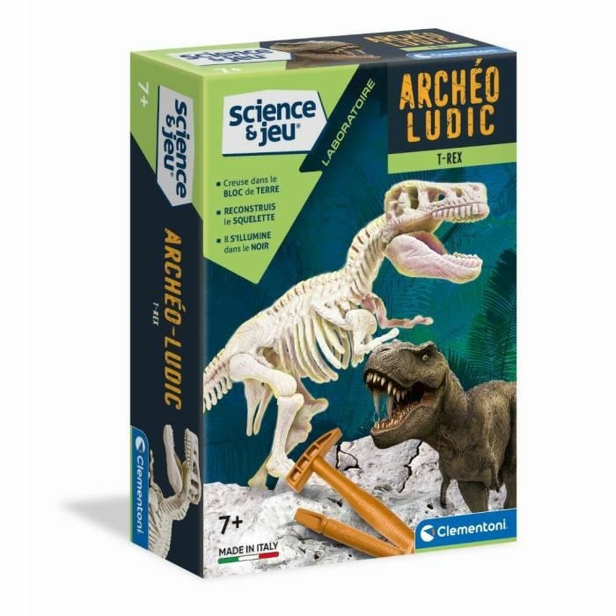 Ausgrabungs-Set «Clementoni» T-Rex (leuchtend)