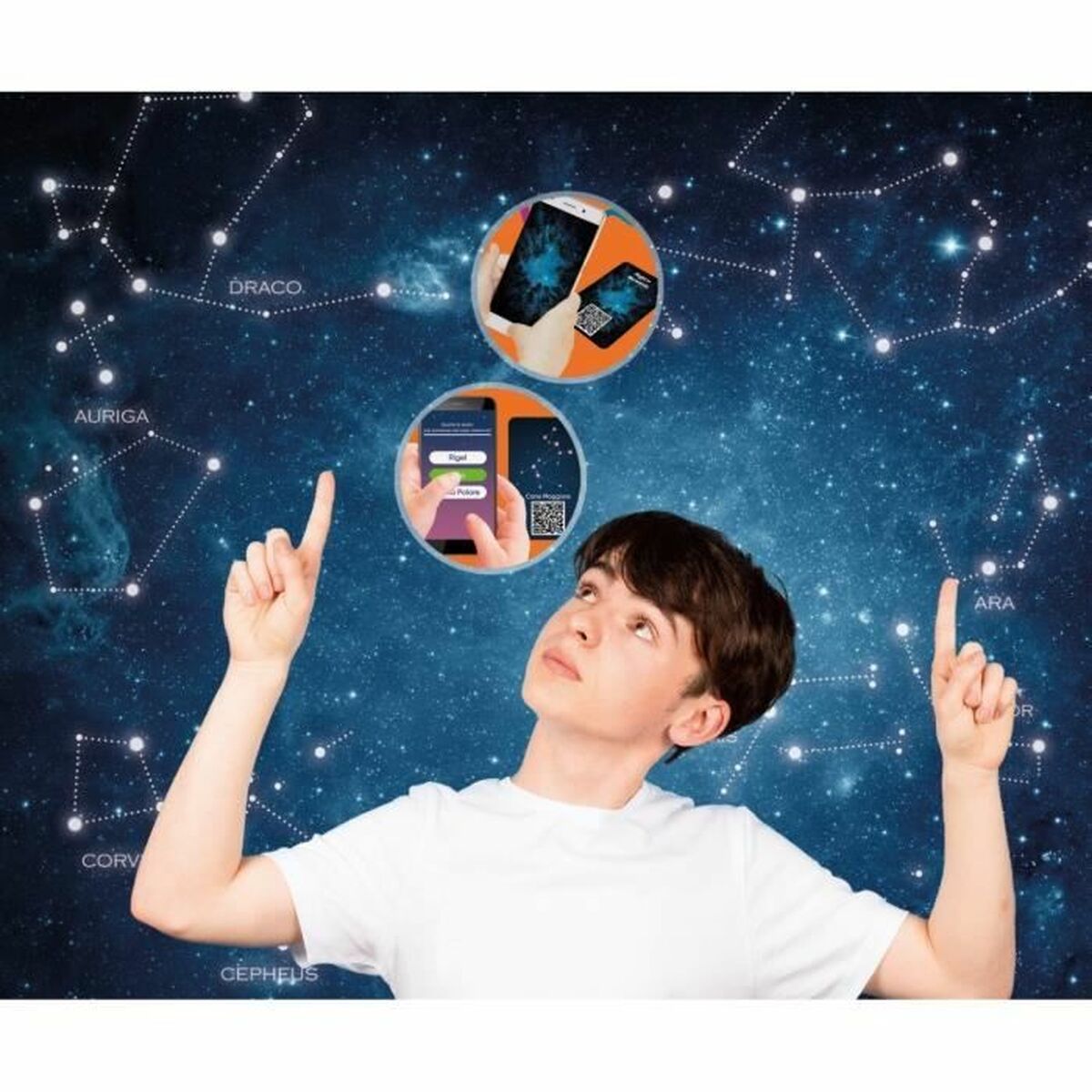 Lernspiel Clementoni Proyector de Planetas y Constelaciones