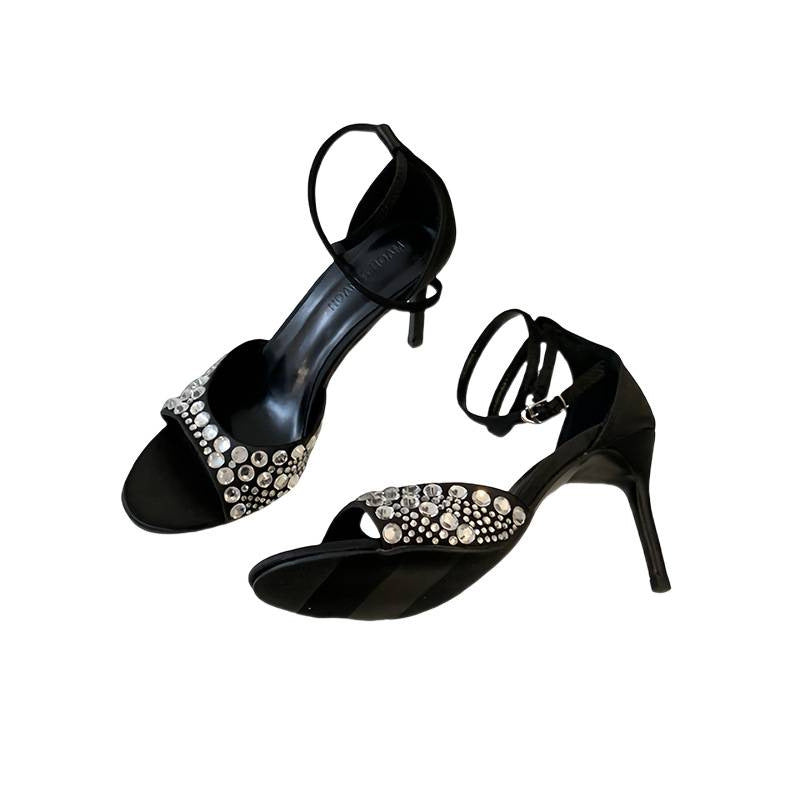 Elegante Stiletto-Sandalen