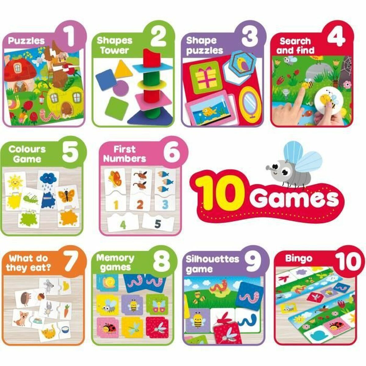 Lernspiel Lisciani Giochi Educational Game Collection (FR)