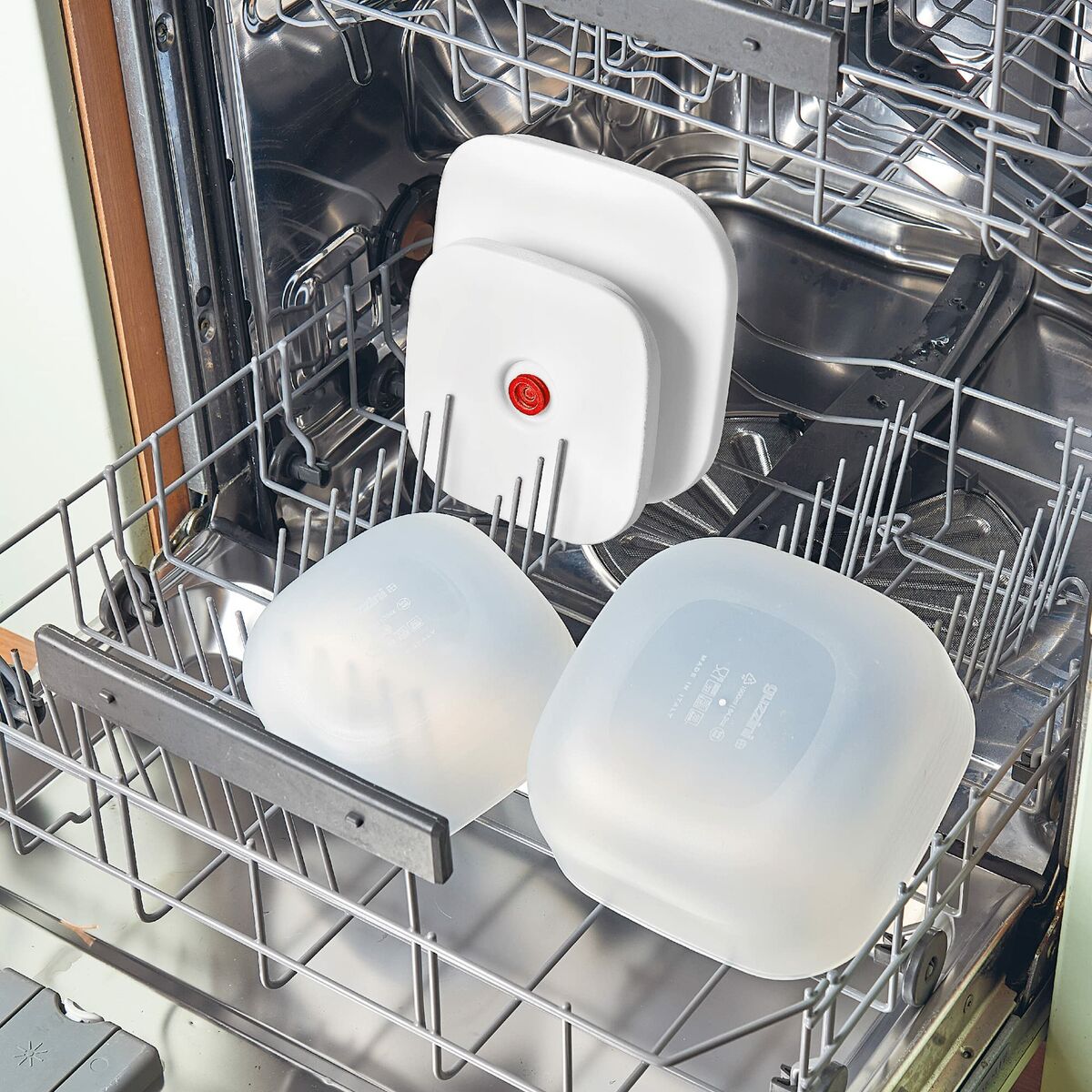 Lebensmittelbehälter Guzzini Save-it Weiss 1,9 L – Bild 5 | LuxeStyle