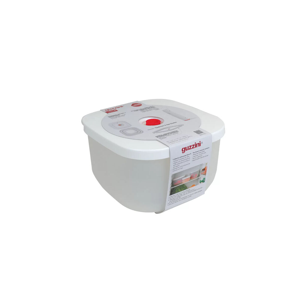 Lebensmittelbehälter Guzzini Save-it Weiss 1,55 L – Bild 4 | LuxeStyle