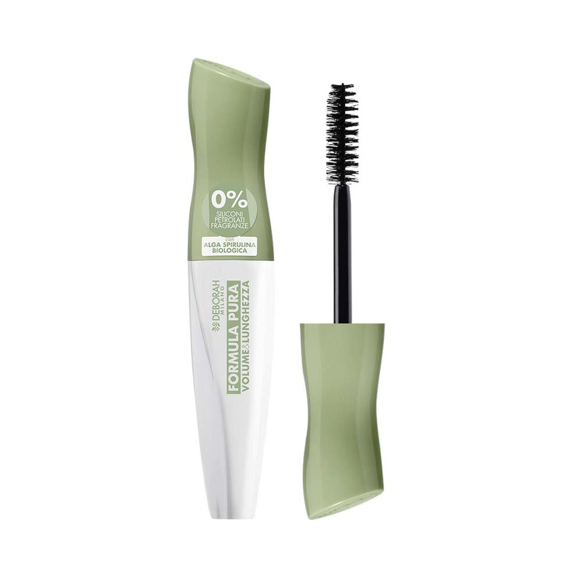 Wimperntusche Deborah Formula Pura Schwarz 12 ml