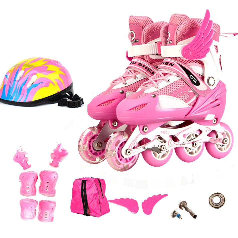 Einzelrad Kinderrollschuhe mit verstellbarem Antrieb – Bild 3 | LuxeStyle