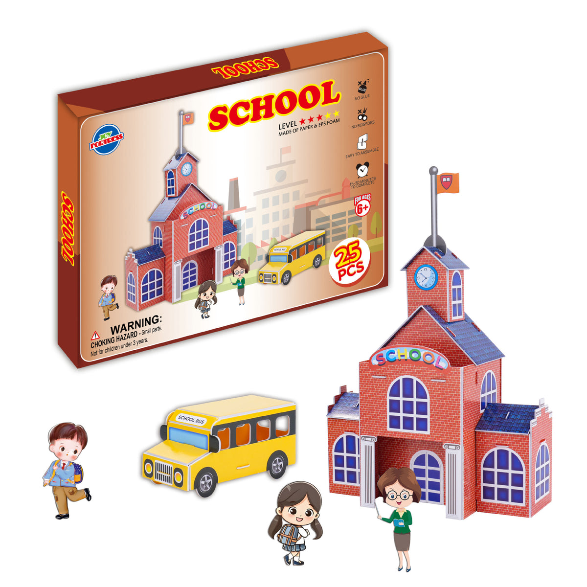 Stadtstrasse 3D-Puzzle aus Papier – Bild 6 | LuxeStyle