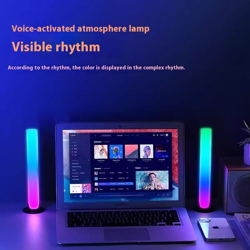 Musik-Rhythmus-Lampe mit Sprachsteuerung