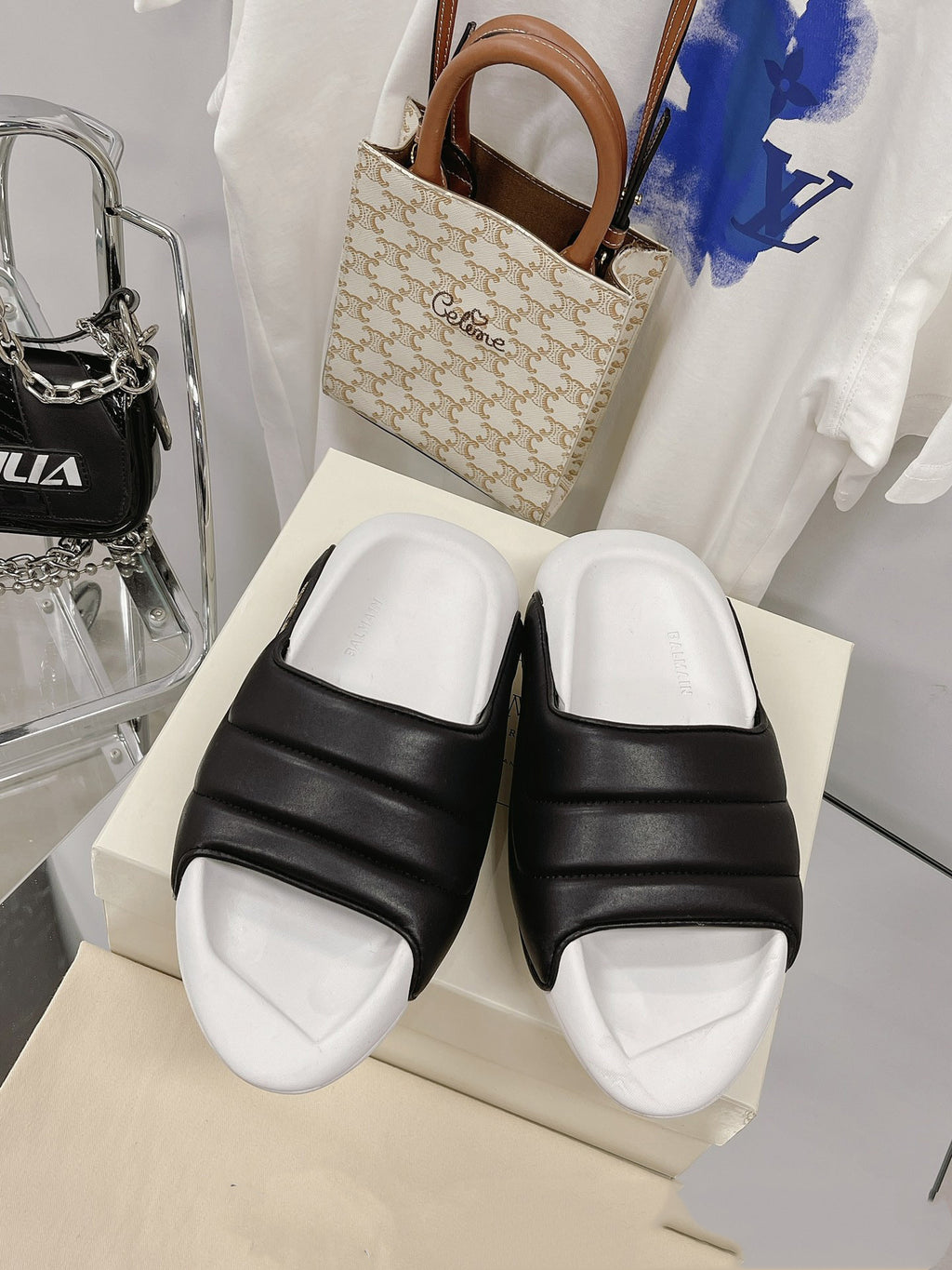 Bequeme Zehensteg-Sandalen mit dicker Sohle – Bild 2 | LuxeStyle