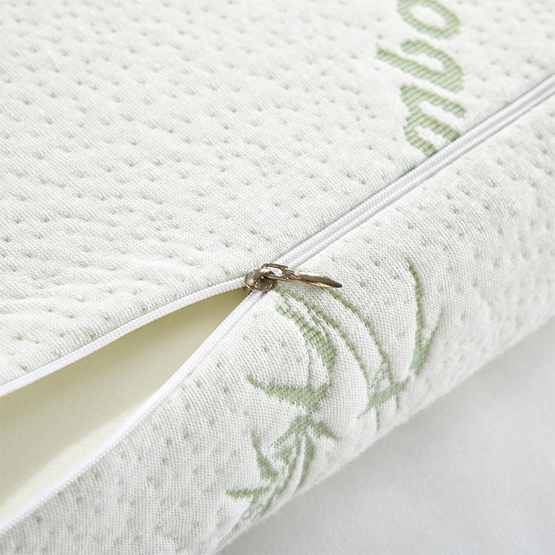 Wellenförmiges Memory-Kissen aus Bambusfaser | LuxeStyle