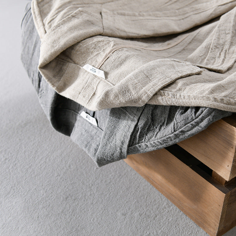Leinenhemd für Herren – Langarm, locker & schlicht – Bild 3 | LuxeStyle
