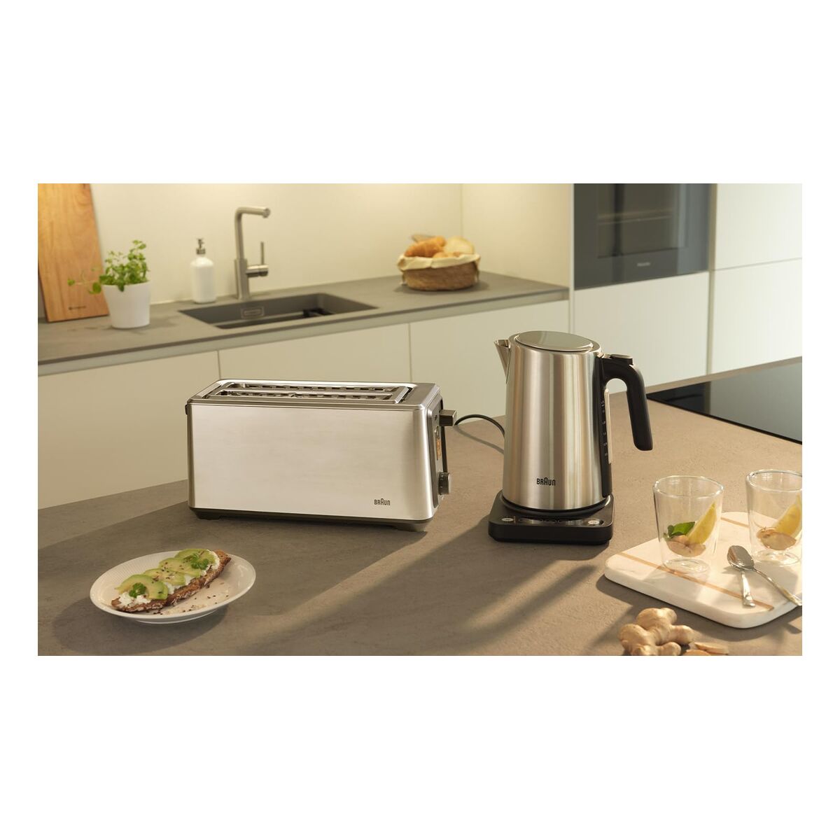 Toaster Braun HT5220BK Schwarz 1400 W