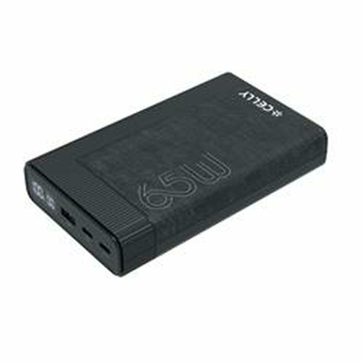 Powerbank Celly PD65W 65w EVO mAh Schwarz