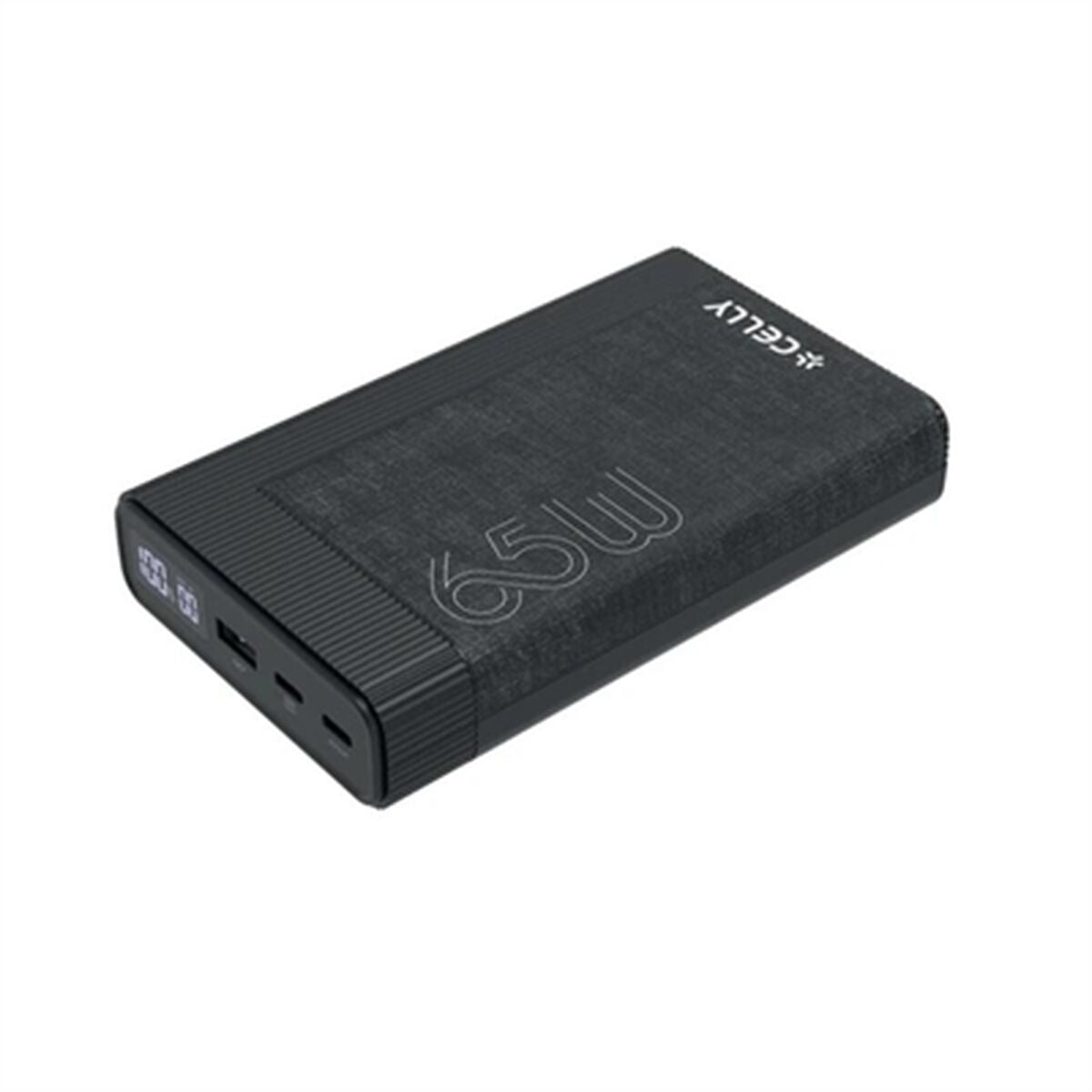 Powerbank Celly PD65W 65w EVO mAh Schwarz