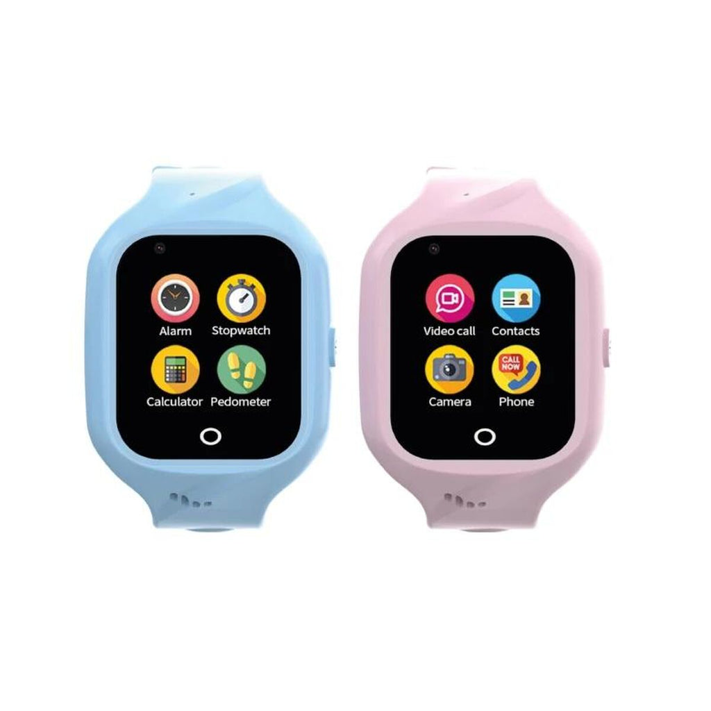 Smartwatch für Kinder Celly KIDSWATCH4G 1,4" Schwarz