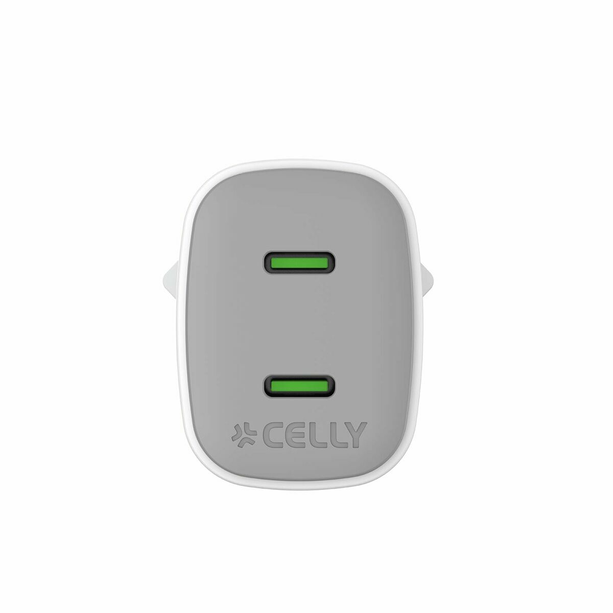 Wandladegerät Celly UPTC2USBC45WWH Weiß