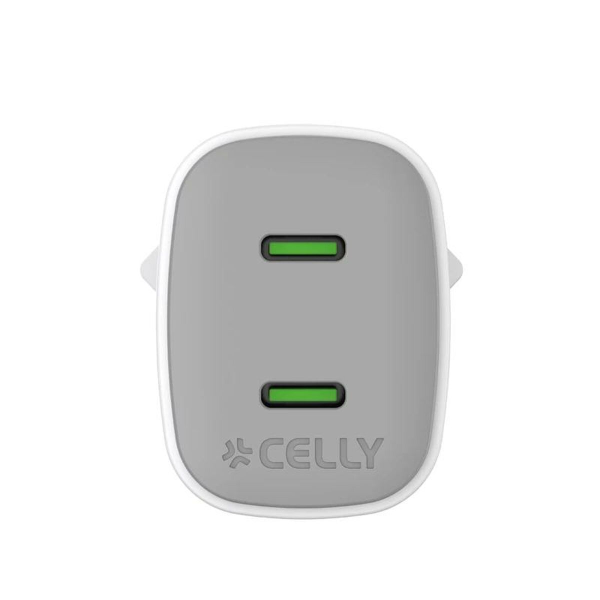 Wandladegerät Celly UPTC2USBC45WWH Weiß