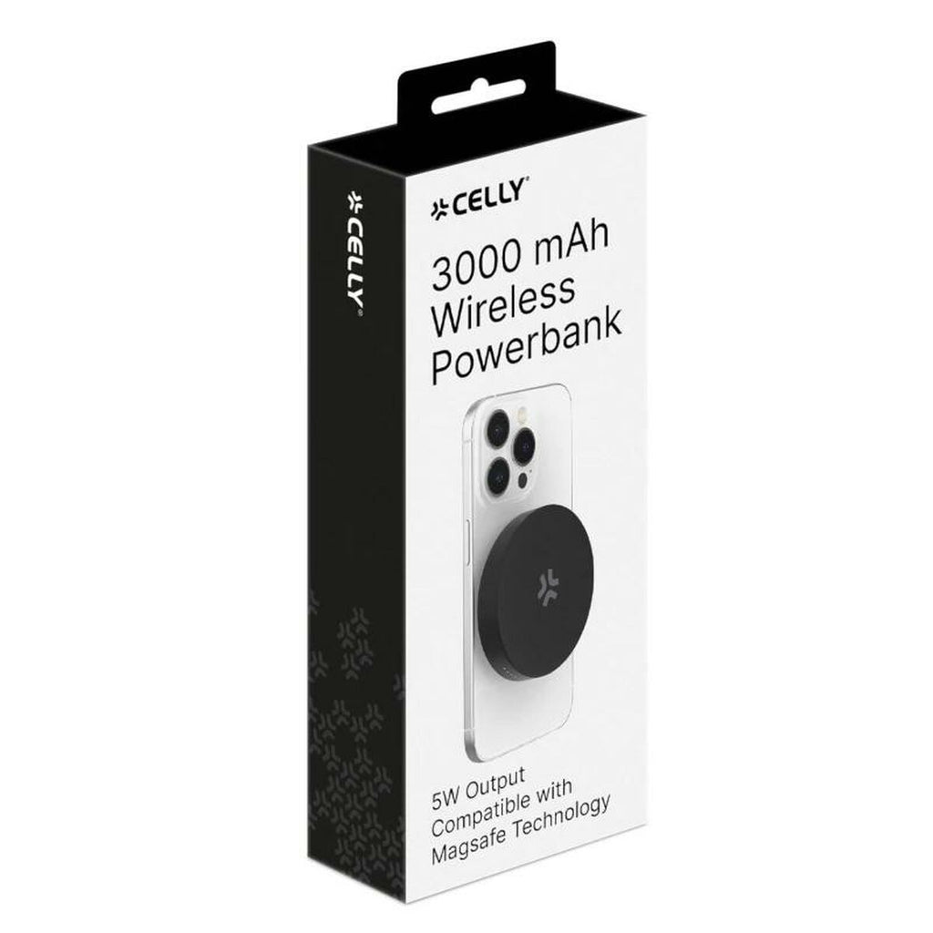 Powerbank Celly MAGPB3000BK Schwarz
