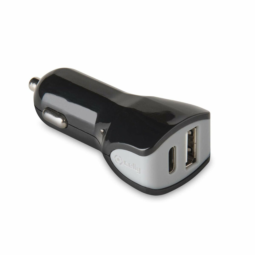 Ladegerät fürs Auto Celly Schwarz 17 W