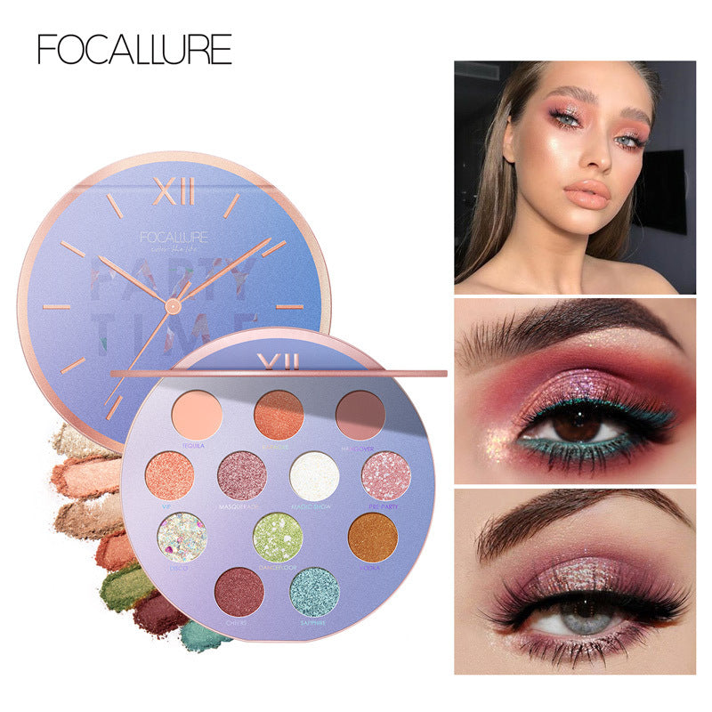 Time Lidschatten-Palette – 12 Farben | LuxeStyle