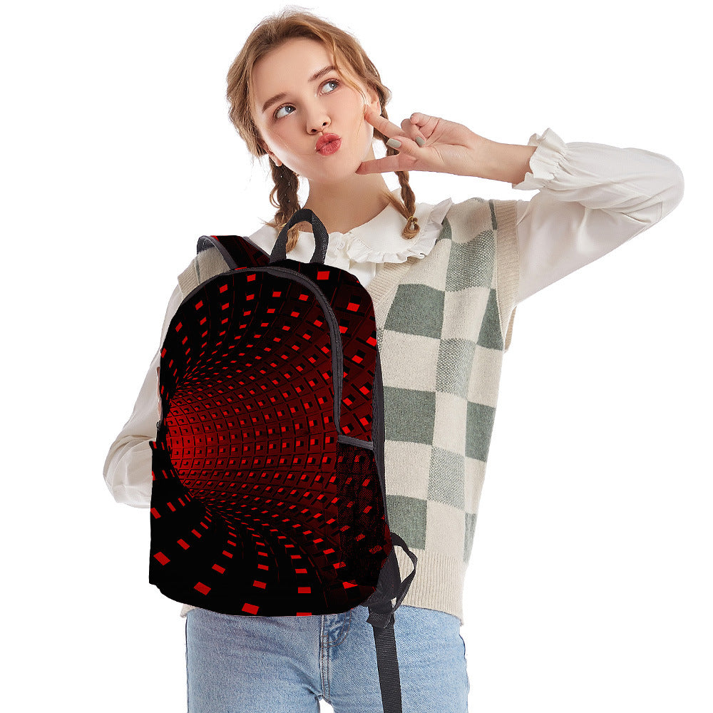 Tie-Dye Rucksack mit Digitaldruck – Bild 8 | LuxeStyle