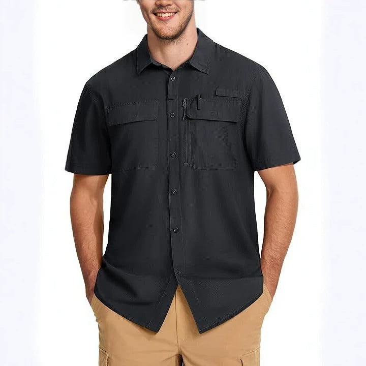 Leichte Outdoor-Herrenbluse