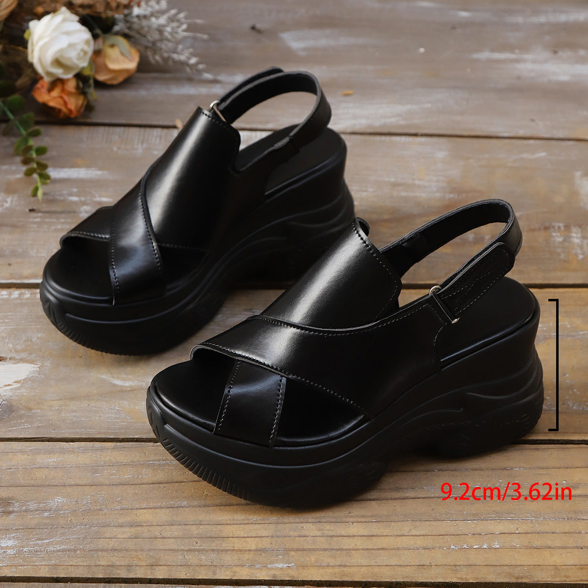 Plateau-Sandalen mit dicker Sohle – Bild 2 | LuxeStyle