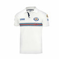 Kurzarm Poloshirt Sparco Martini Racing Weiß – LuxeStyle Schweiz