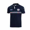 Herren Kurzarm-Poloshirt Sparco Martini Racing Marineblau (Größe M) – LuxeStyle Schweiz