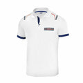 Herren Kurzarm-Poloshirt Sparco Martini Racing Weiß – LuxeStyle Schweiz