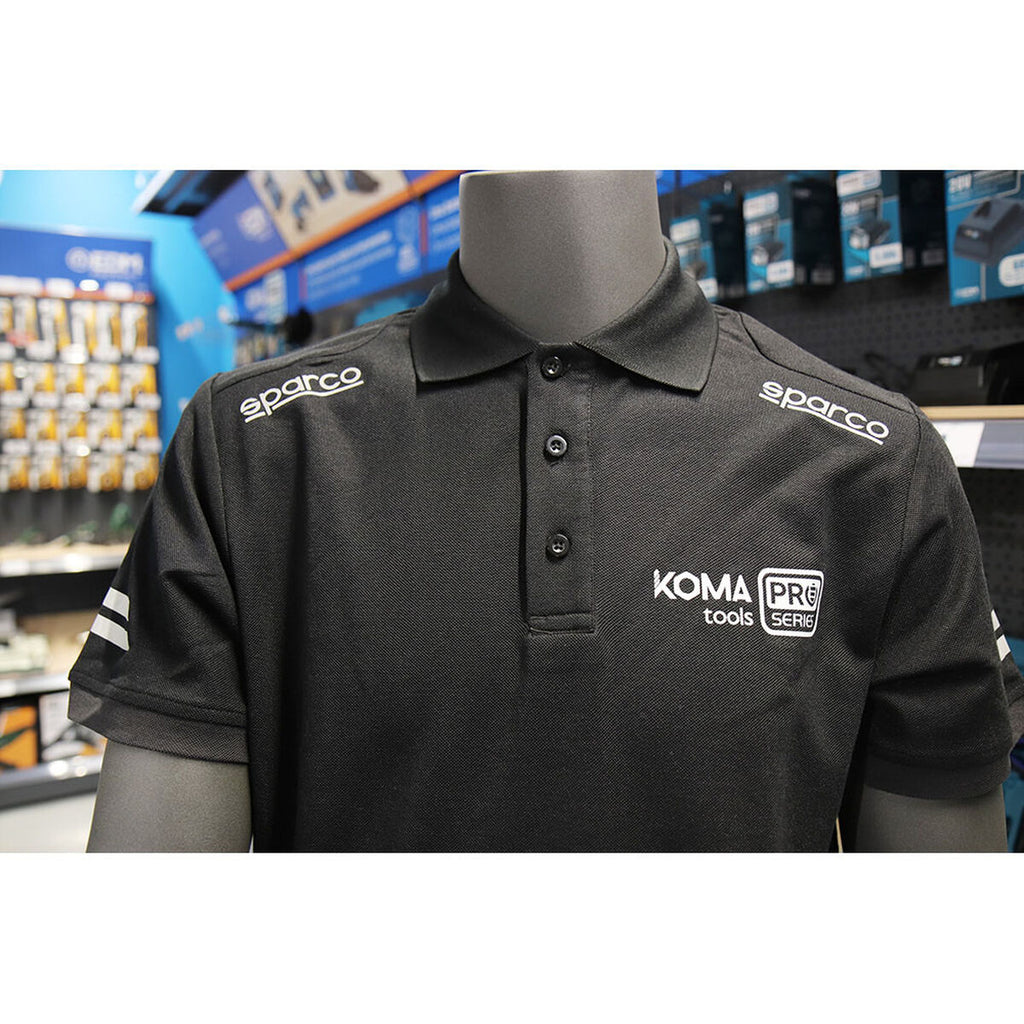 Kurzarm Poloshirt Sparco Koma Tools 02415nrgs – LuxeStyle Schweiz