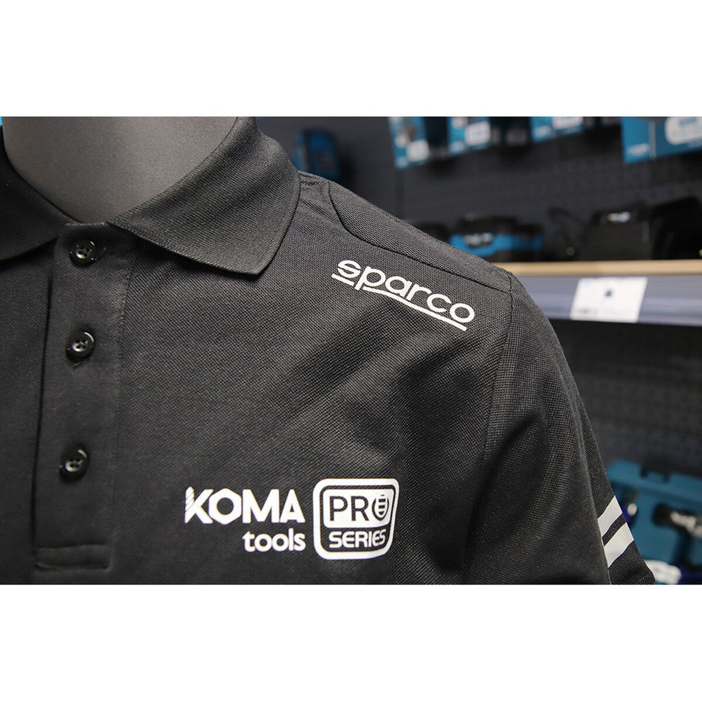 Kurzarm Poloshirt Sparco Koma Tools 02415nrgs – LuxeStyle Schweiz