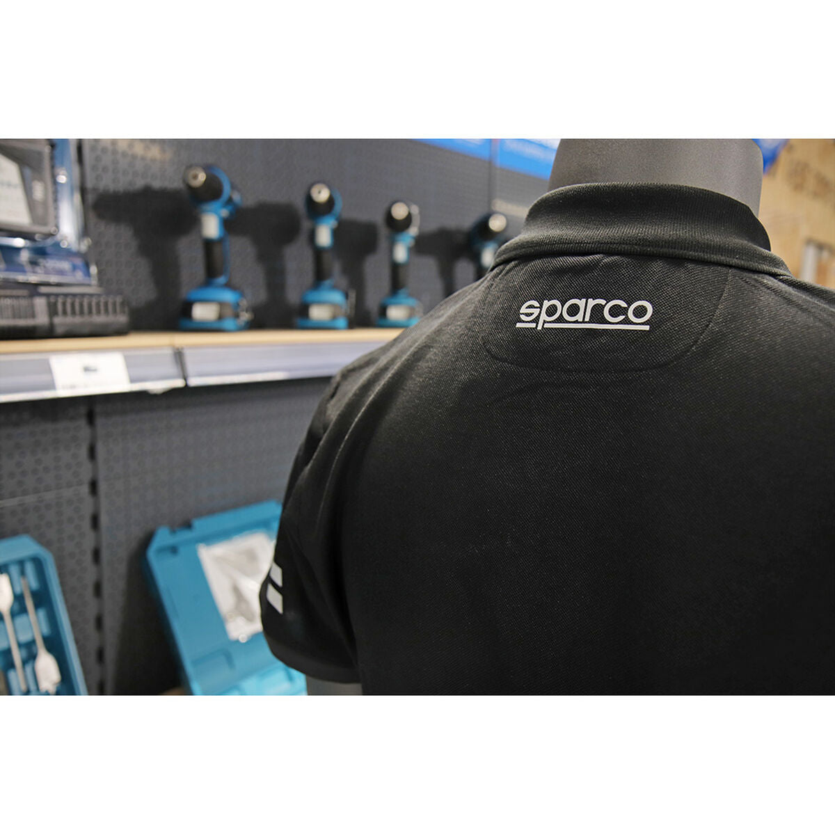 Kurzarm Poloshirt Sparco Koma Tools 02415nrgs – LuxeStyle Schweiz