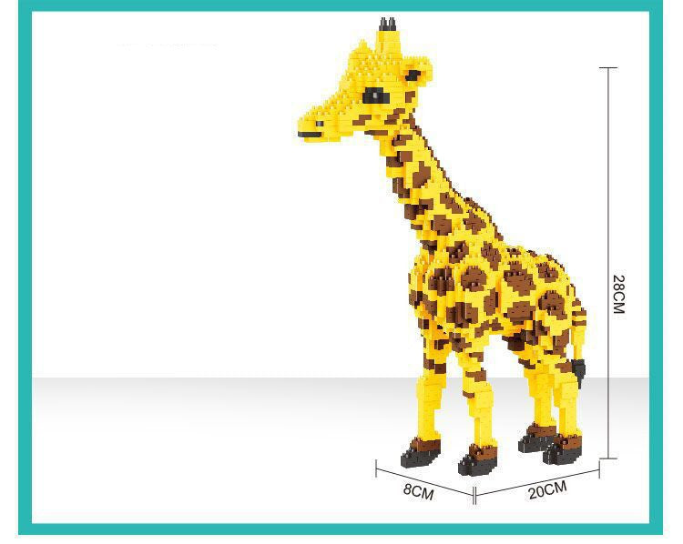 Bausteine-Set Giraffe – Bild 4 | LuxeStyle