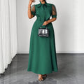 Midikleid mit Mesh und Schleifendetail – Bild 1 | LuxeStyle