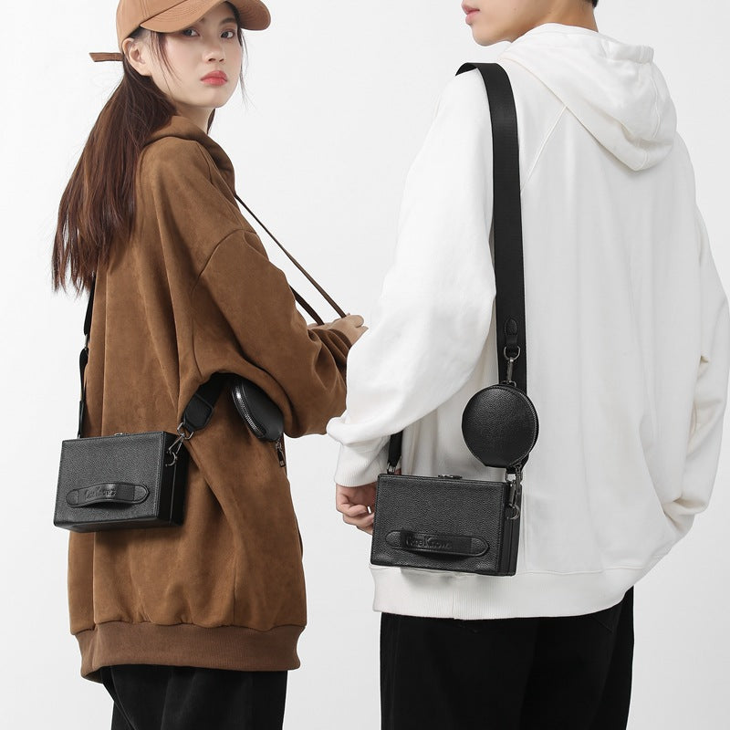 Herren Umhängetasche mit Münzbeutel – Bild 14 | LuxeStyle