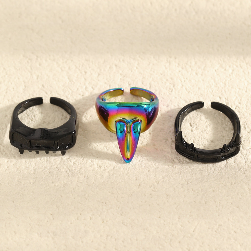 Punk-Fang-Ring-Set
