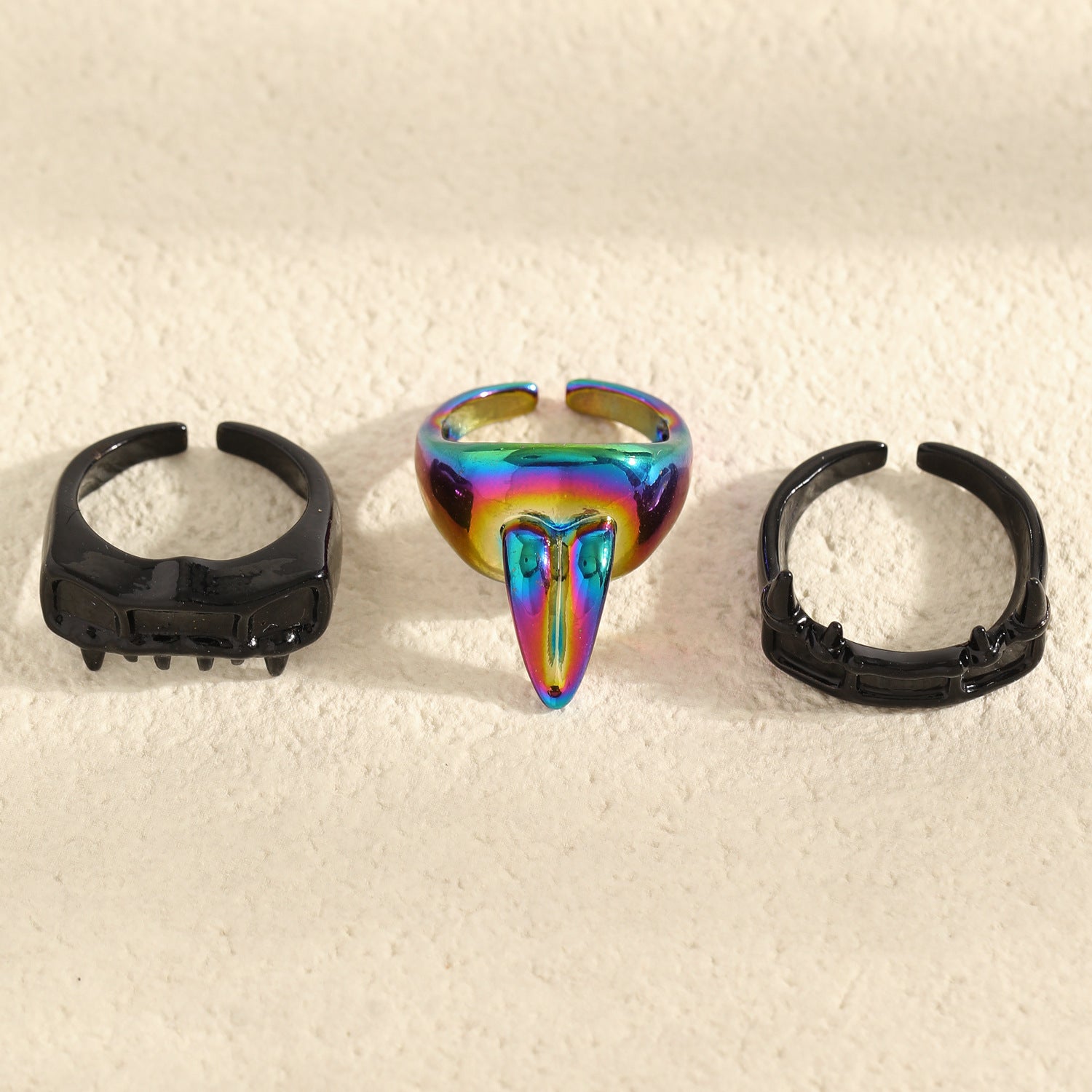 Punk-Fang-Ring-Set