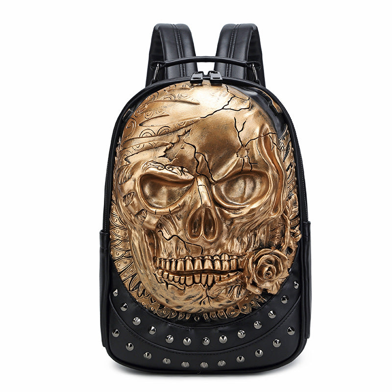 3-dimensionaler Totenkopf-Rucksack – Bild 5 | LuxeStyle