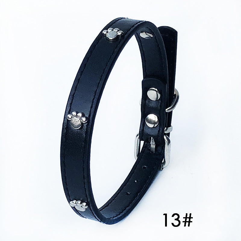 10er-Pack verstellbare PU-Hundehalsbänder mit Glöckchen – Bild 4 | LuxeStyle