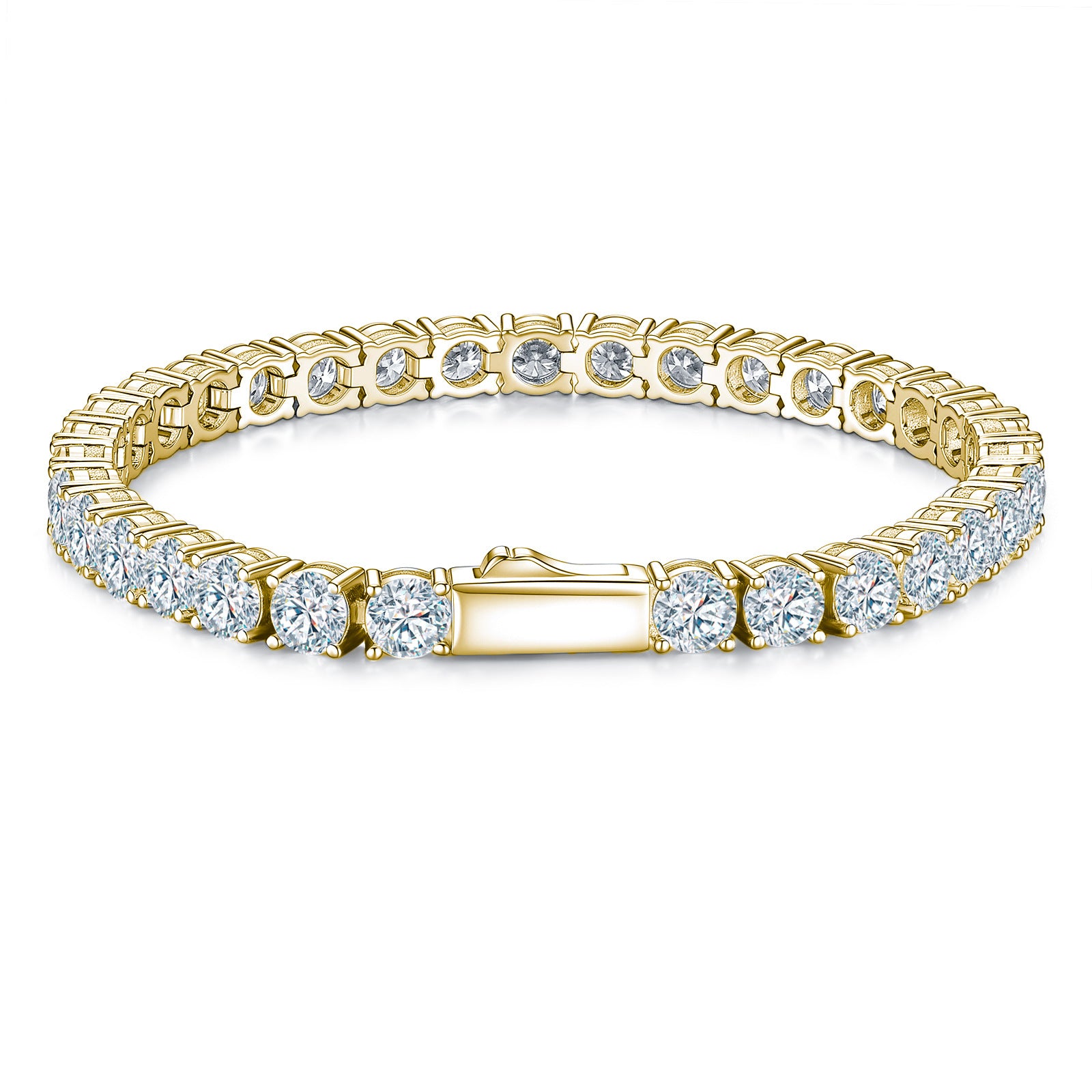 Mozanit Tennisarmband