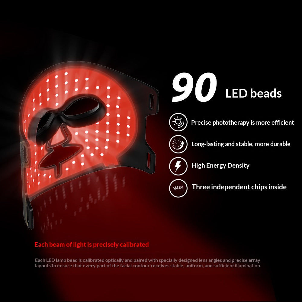 Silikon-Gesichtsmaske mit LED-Licht – Bild 3 | LuxeStyle