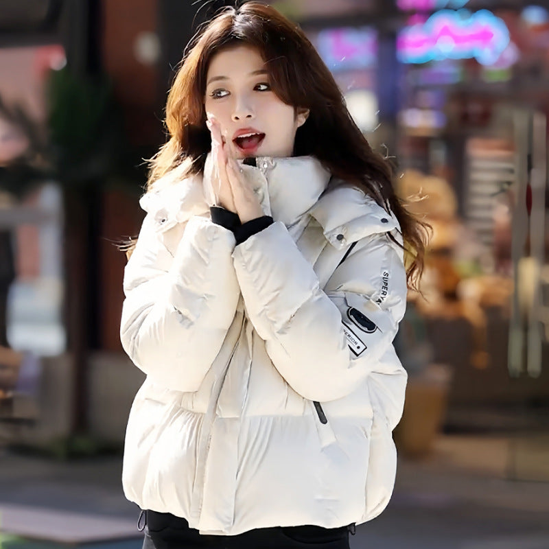 Kurze Thermo-Steppjacke für Damen