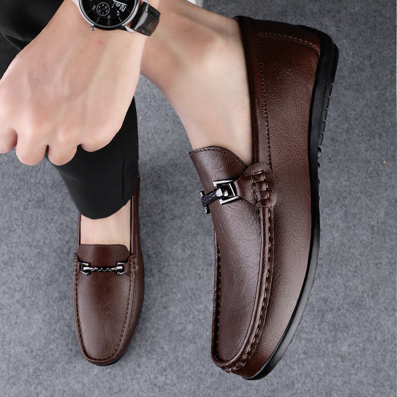 Herren Leder Flats mit weicher Sohle – Bild 2 | LuxeStyle
