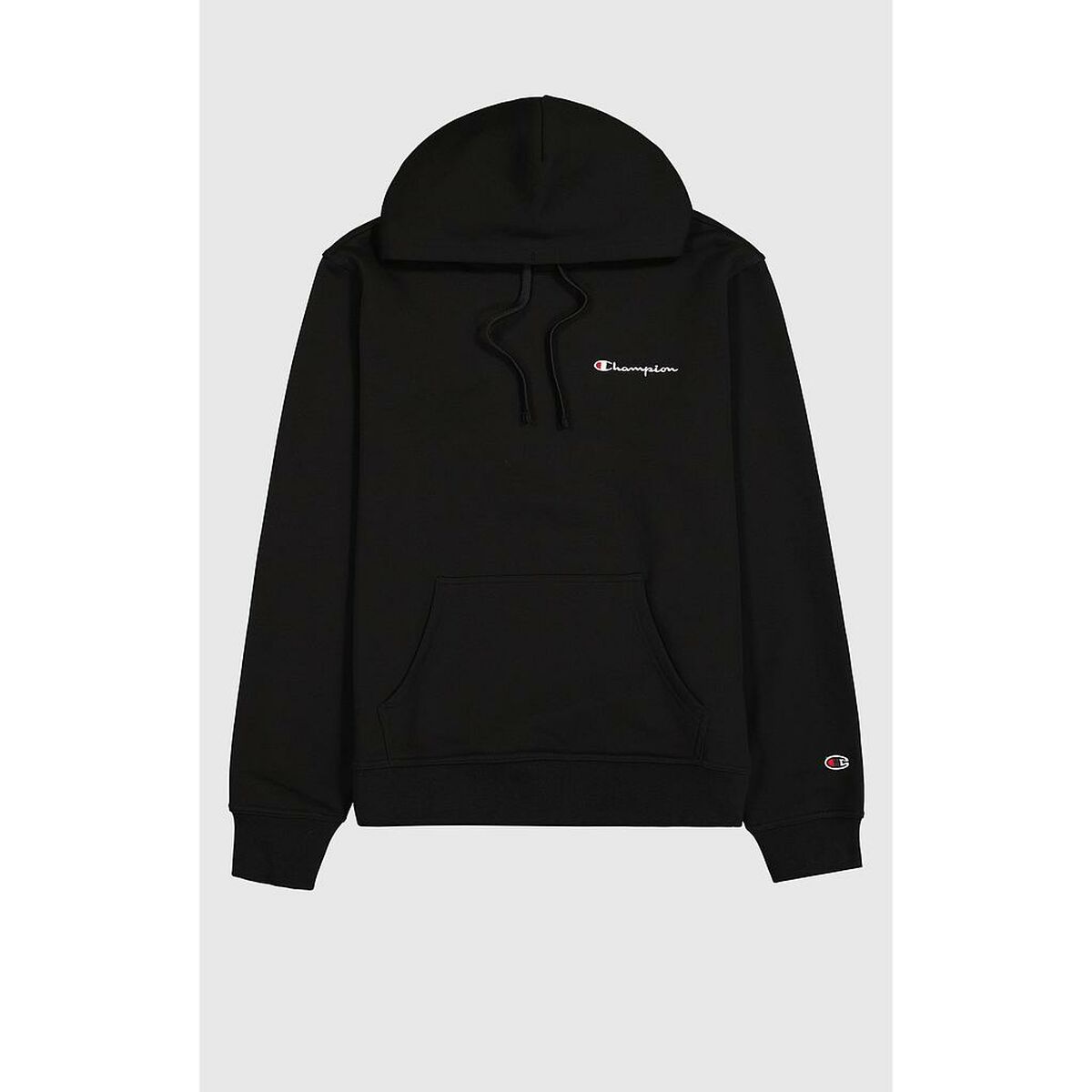 Herren Sweater mit Kapuze Champion HOODED SWEATSHIRT 220258 NBK Schwarz – LuxeStyle Schweiz
