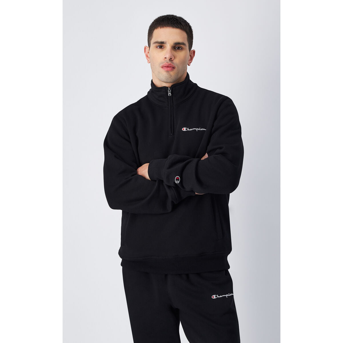 Trainings-Sweatshirt für Erwachsene Champion HALF ZIP SWEATSHIRT 220263 – LuxeStyle Schweiz