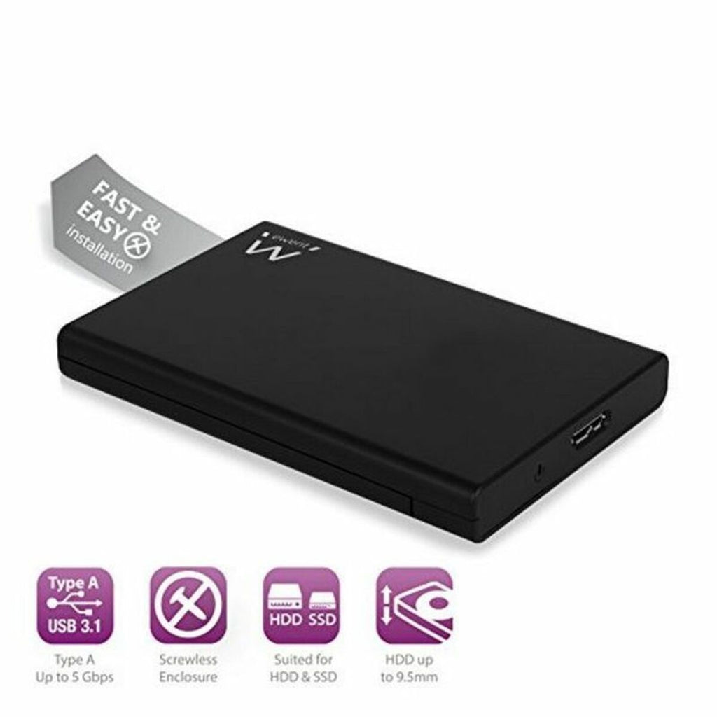 Externe Box Ewent EW7044 2.5 HD/SSD USB 3.0 USB 3.0 SATA