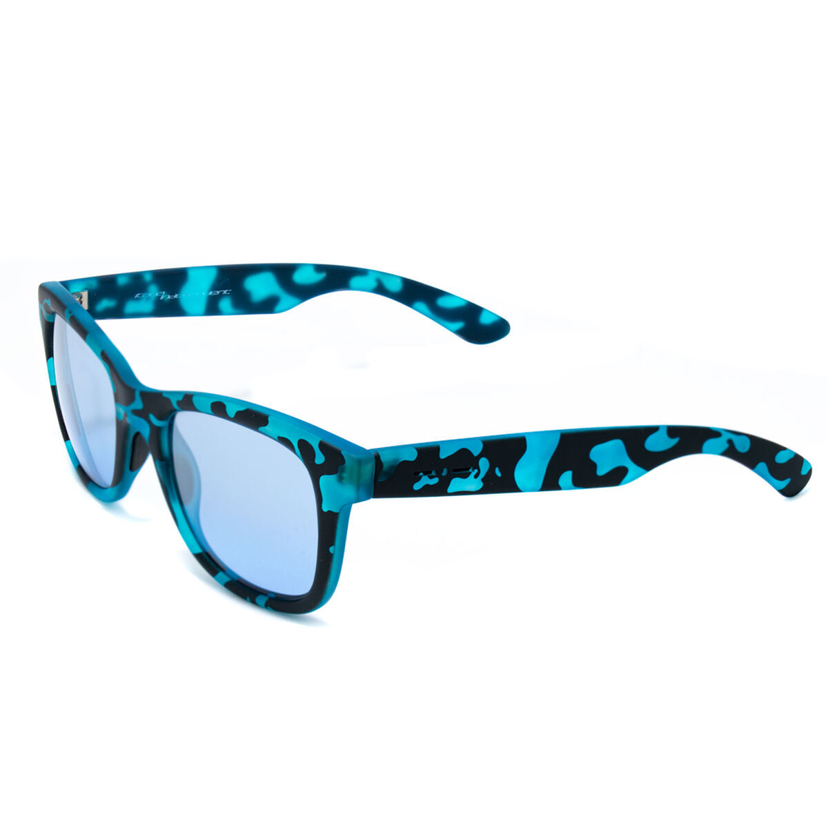 Italia Independent Sonnenbrille – Blau-Camouflage, verspiegelt