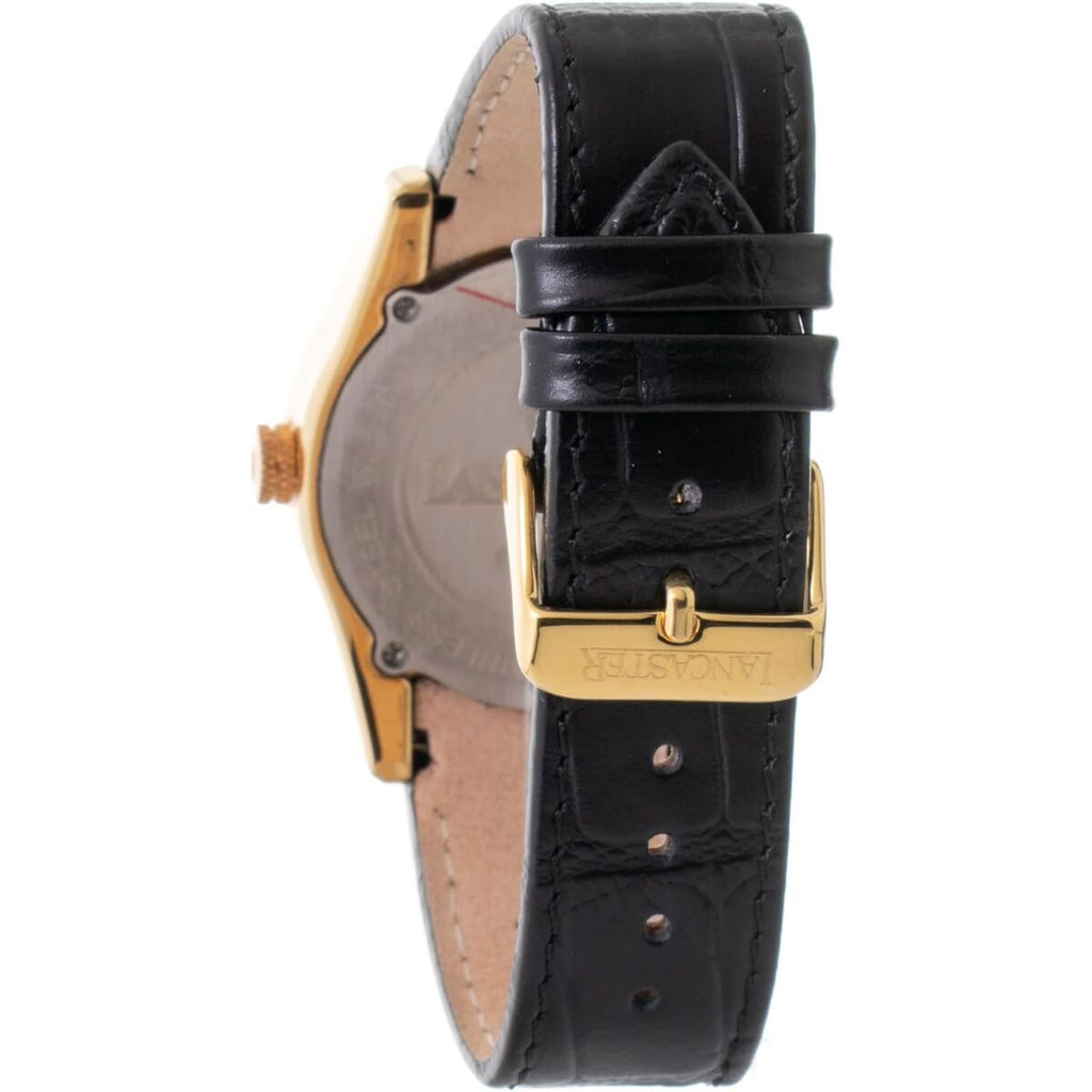 Unisex-Uhr Lancaster OL0613LRGNRNR Schwarz (Ø 40 mm)